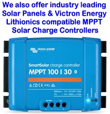 High performance and efficient MPPT solar charge controllers by Victron Energy
