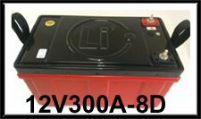 lightweight, powerful lithium-ion batteries last up to 20 years!